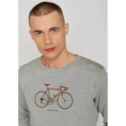 GreenBomb Alltagsbekleidung|Pullover & Hoodies-- Bike 51 Wild - Pullover Heather Grey