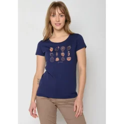 GreenBomb - Woen' Bike trawberry ove T-hirt - T-hirt