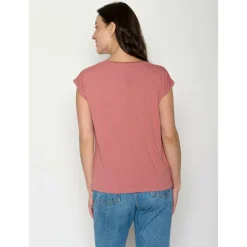 GreenBomb Alltagsbekleidung|T-Shirts-- Women's Weekend Plans Timid - T-Shirt Dark Rose