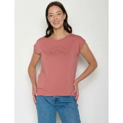 GreenBomb Alltagsbekleidung|T-Shirts-- Women's Weekend Plans Timid - T-Shirt Dark Rose