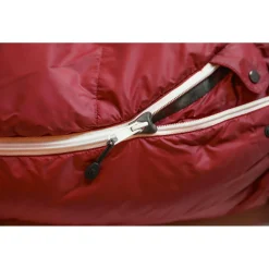 Gru00fcezi Bag Grüezi Bag - Biopod Down Hybrid Ice Alpine 190 - Daunenschlafsack Cherry Hot