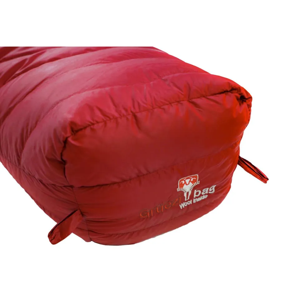 Gru00fcezi Bag Grüezi Bag - Biopod Down Hybrid Ice Alpine 180 - Daunenschlafsack