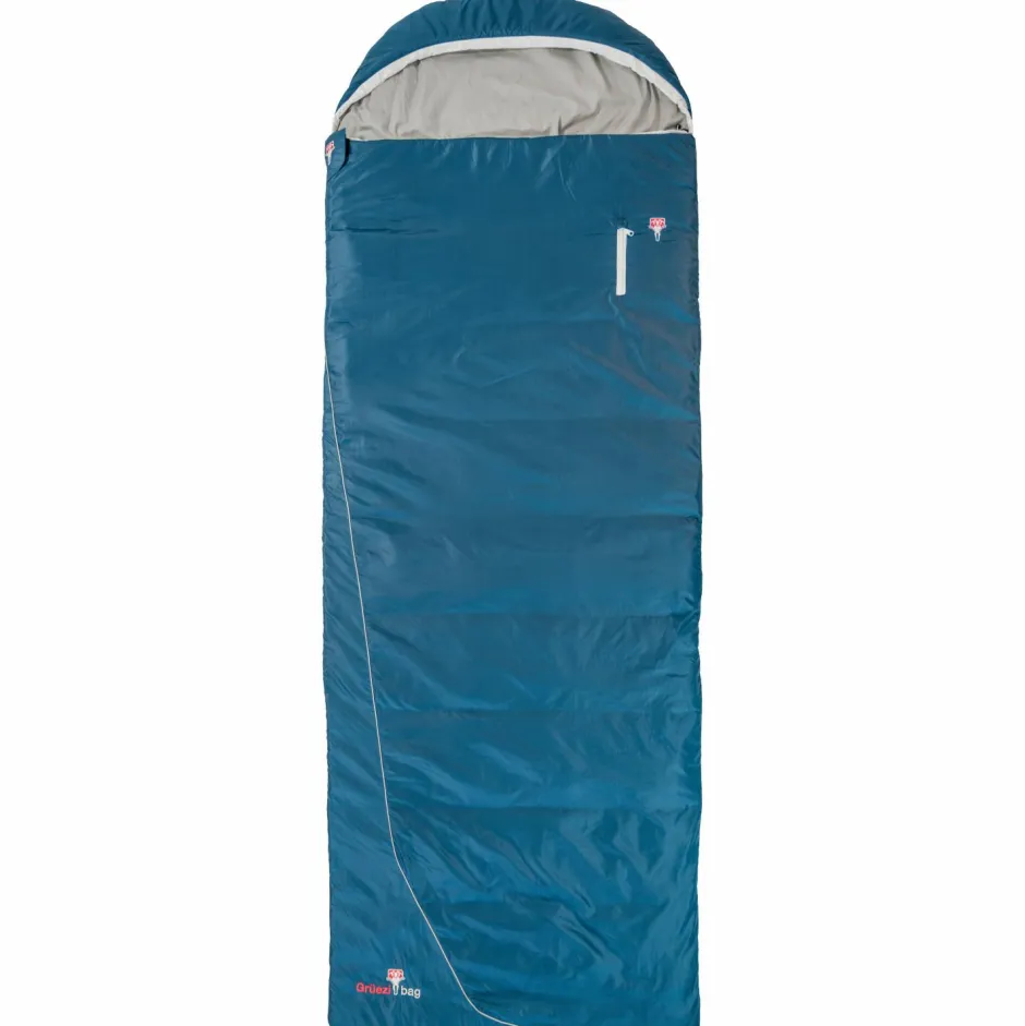 Gru00fcezi Bag Kunstfaserschlafsäcke-Grüezi Bag - Cloud Cotton Comfort - Kunstfaserschlafsack Deep Cornflower Blue