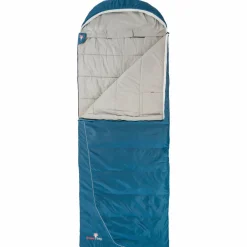 Gru00fcezi Bag Kunstfaserschlafsäcke-Grüezi Bag - Cloud Cotton Comfort - Kunstfaserschlafsack Deep Cornflower Blue