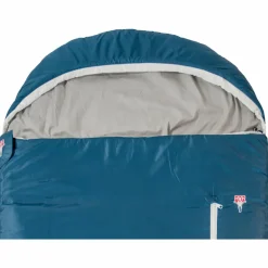 Gru00fcezi Bag Kunstfaserschlafsäcke-Grüezi Bag - Cloud Cotton Comfort - Kunstfaserschlafsack Deep Cornflower Blue