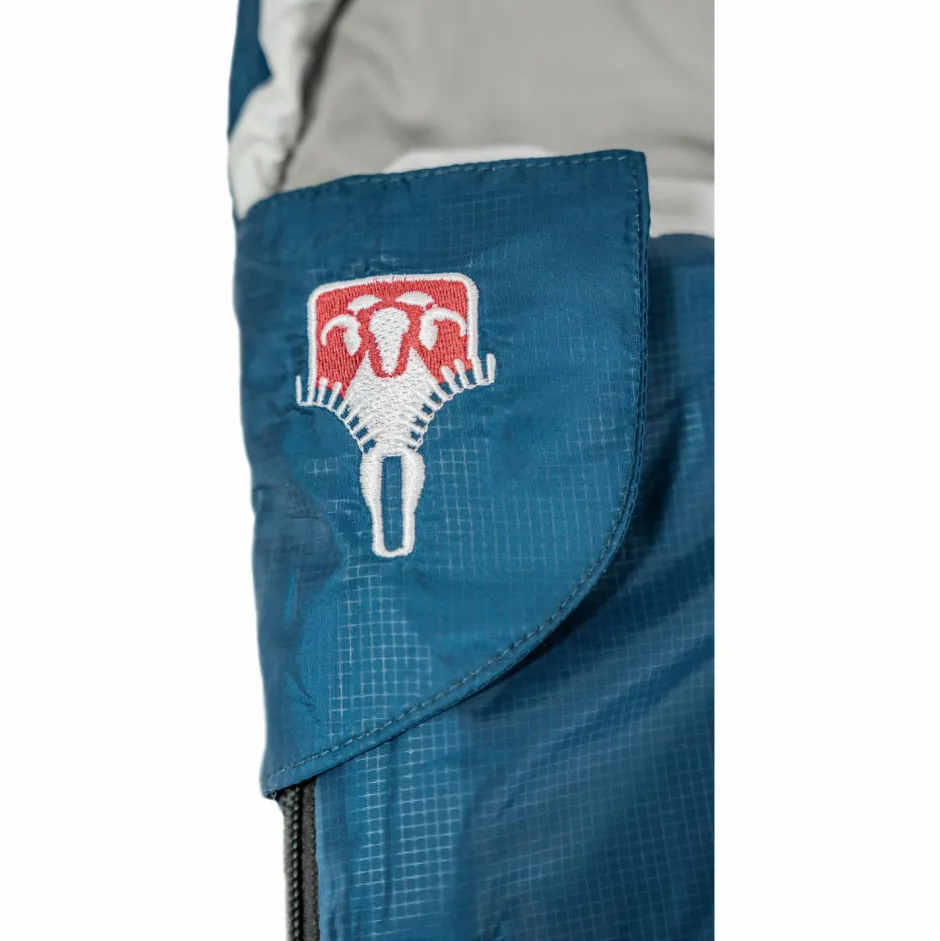 Gru00fcezi Bag Kunstfaserschlafsäcke-Grüezi Bag - Cloud Cotton Comfort - Kunstfaserschlafsack Deep Cornflower Blue