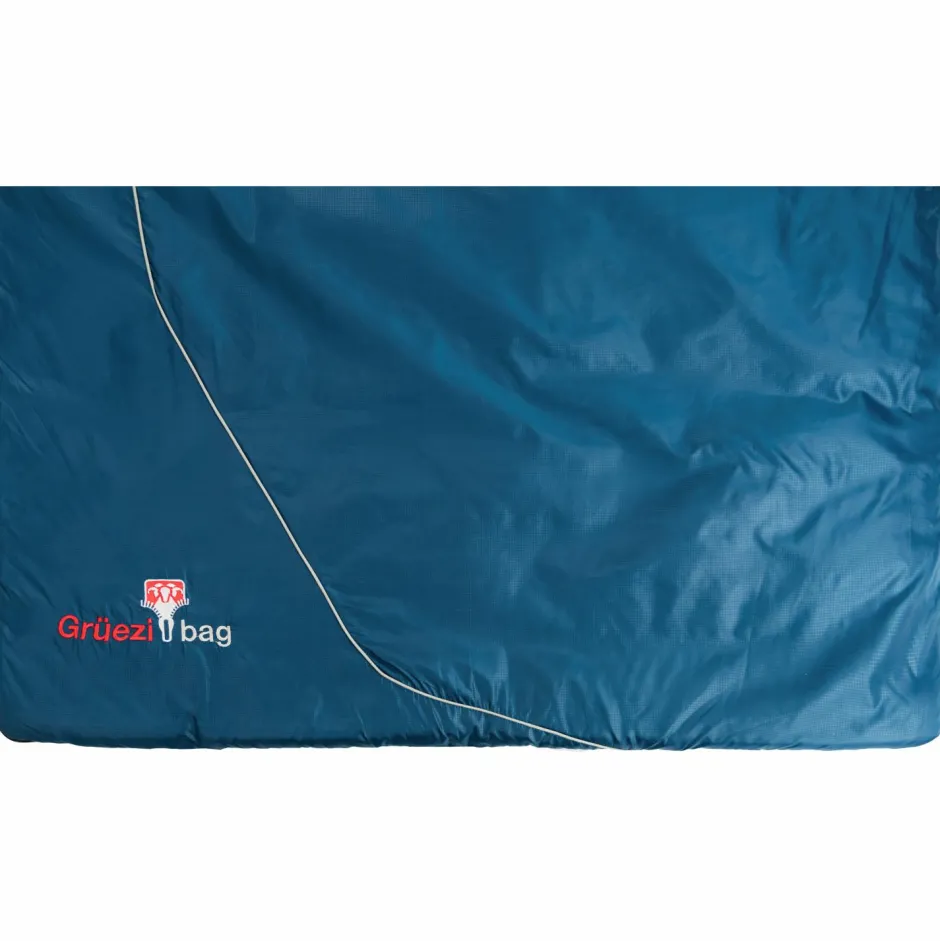 Gru00fcezi Bag Kunstfaserschlafsäcke-Grüezi Bag - Cloud Cotton Comfort - Kunstfaserschlafsack Deep Cornflower Blue