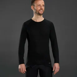 GripGrab Fahrradbekleidung|Merinounterwäsche-- Merino Polyfibre Long Sleeve Base Layer - Merinounterwäsche Black