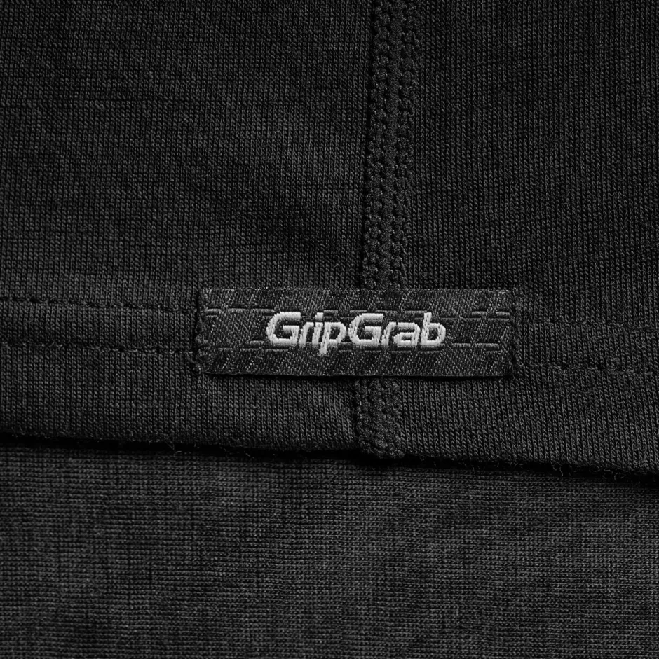 GripGrab Fahrradbekleidung|Merinounterwäsche-- Merino Polyfibre Long Sleeve Base Layer - Merinounterwäsche Black