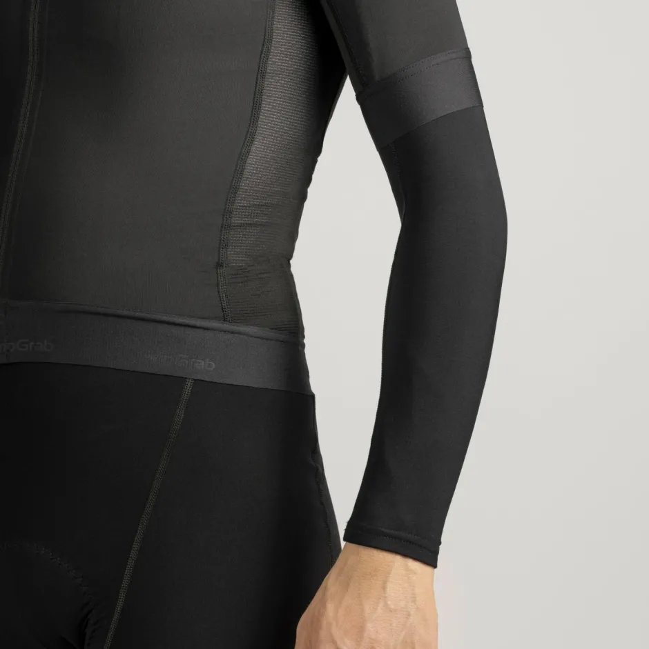 GripGrab Fahrradbekleidung|Accessoires-- PACR Spring-Autumn Arm Warmers - Armlinge Black
