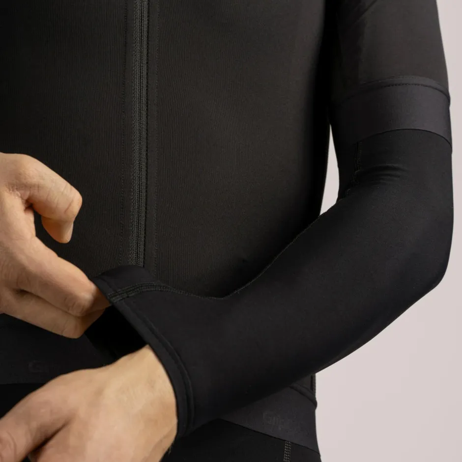 GripGrab Fahrradbekleidung|Accessoires-- PACR Spring-Autumn Arm Warmers - Armlinge Black