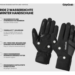 GripGrab - Ride 2 Waterproof Winter Gloves - Handschuhe Online