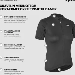 GripGrab - Woen' EXPR erinotech hort eeve Jerey - Radtrikot