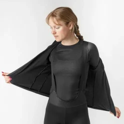 GripGrab - Women's EXPLR Merinotech Thermal L/S Jersey - Radtrikot Black Discount