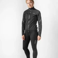 GripGrab Fahrradbekleidung|Fahrradjacken-- Women's PACR Waterproof Lightweight Jacket - Fahrradjacke Black