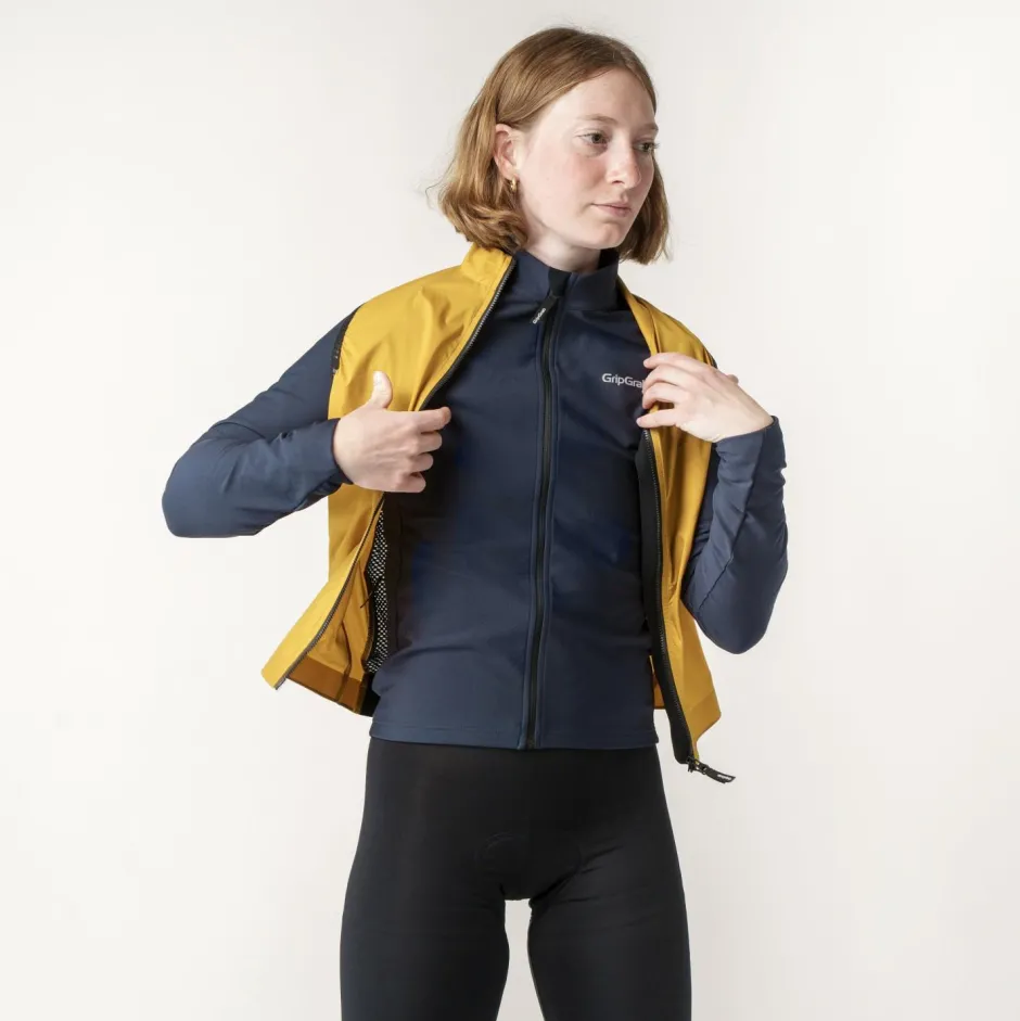 GripGrab Fahrradbekleidung|Fahrradwesten-- Women's PACR Windproof Lightweight Vest - Fahrradweste Black