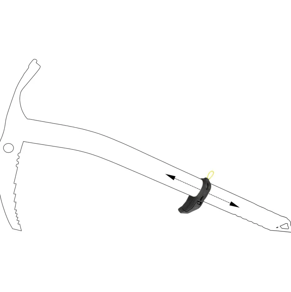 Grivel Hochtourenausrüstung-- G-SLIDER - Eispickel