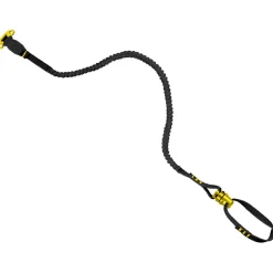 Grivel Hochtourenausrüstung-- Single Spring Evo - Fangleine Black