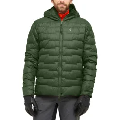 Haglu00f6fs Trekkingbekleidung|Hochtourenbekleidung-Haglöfs - ROC Flash Down Hood - Daunenjacke