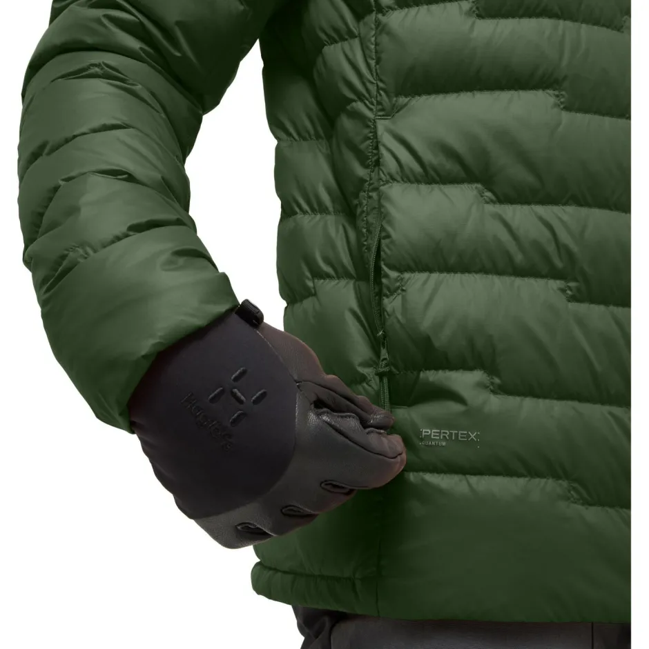 Haglu00f6fs Trekkingbekleidung|Hochtourenbekleidung-Haglöfs - ROC Flash Down Hood - Daunenjacke
