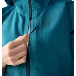 Haglu00f6fs Haglöfs - Women's Front Proof II Jacket - Regenjacke Deep Teal Clearance