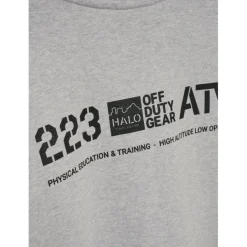Halo Alltagsbekleidung|Pullover & Hoodies-- Graphic Boxy Crew - Pullover Light Grey Melange
