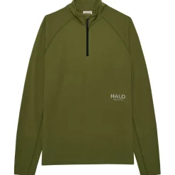 Halo Alltagsbekleidung|Shirts, Hemden & Longsleeves-- Sorona Half Zip - Longsleeve