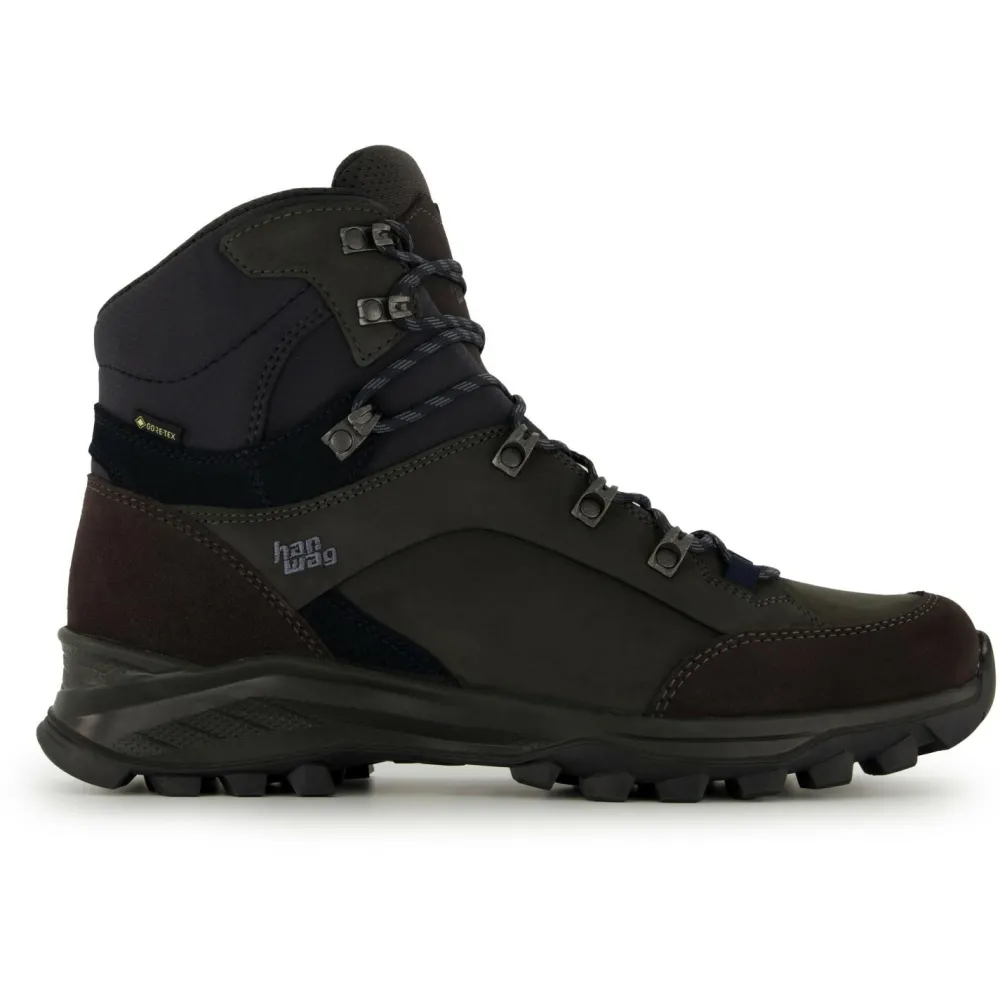 Hanwag - Banks Narrow GTX - Wanderschuhe Navy / Asphalt New