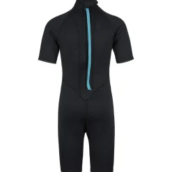 Heber Peak Bademode-- Kid's SeapineHe. Short Wet Suit 3mm - Neoprenanzug Black
