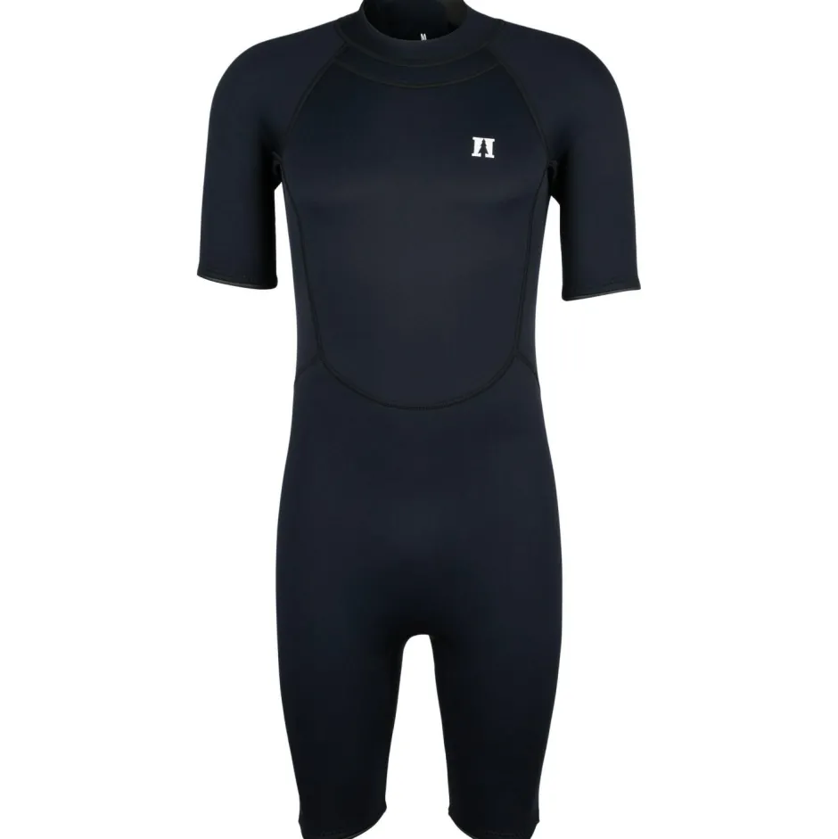 Heber Peak Bademode-- SeapineHe. Short Wet Suit 3mm - Neoprenanzug Black