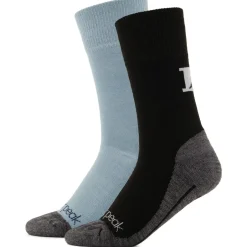 Heber Peak Merinosocken|Socken-- EvergreenHe. Hiking Crew Socks 2-Pack - Wandersocken