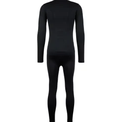 Heber Peak Skibekleidung|Unterwäsche-- EvergreenHe. Seamless Underwear Set - Kunstfaserunterwäsche Black