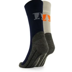 Heber Peak Merinosocken|Socken-- Kid's EvergreenHe. Hiking Crew Socks 2-Pack - Wandersocken