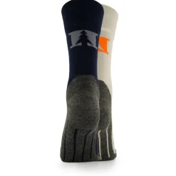 Heber Peak Merinosocken|Socken-- Kid's EvergreenHe. Hiking Crew Socks 2-Pack - Wandersocken