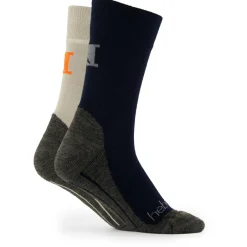 Heber Peak Merinosocken|Socken-- Kid's EvergreenHe. Hiking Crew Socks 2-Pack - Wandersocken