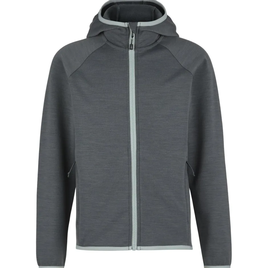 Kinder Heber Peak - Kid's MerinoBlend SaplingHe. II Hoody - Zip-Hoodie