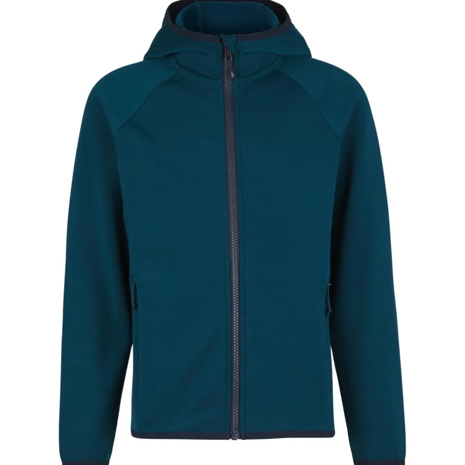 Kinder Heber Peak - Kid's MerinoBlend SaplingHe. II Hoody - Zip-Hoodie