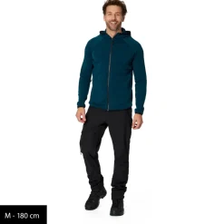 Heber Peak Alltagsbekleidung|Pullover & Hoodies-- MerinoBlend SaplingHe. II Zip Hoody - Zip-Hoodie