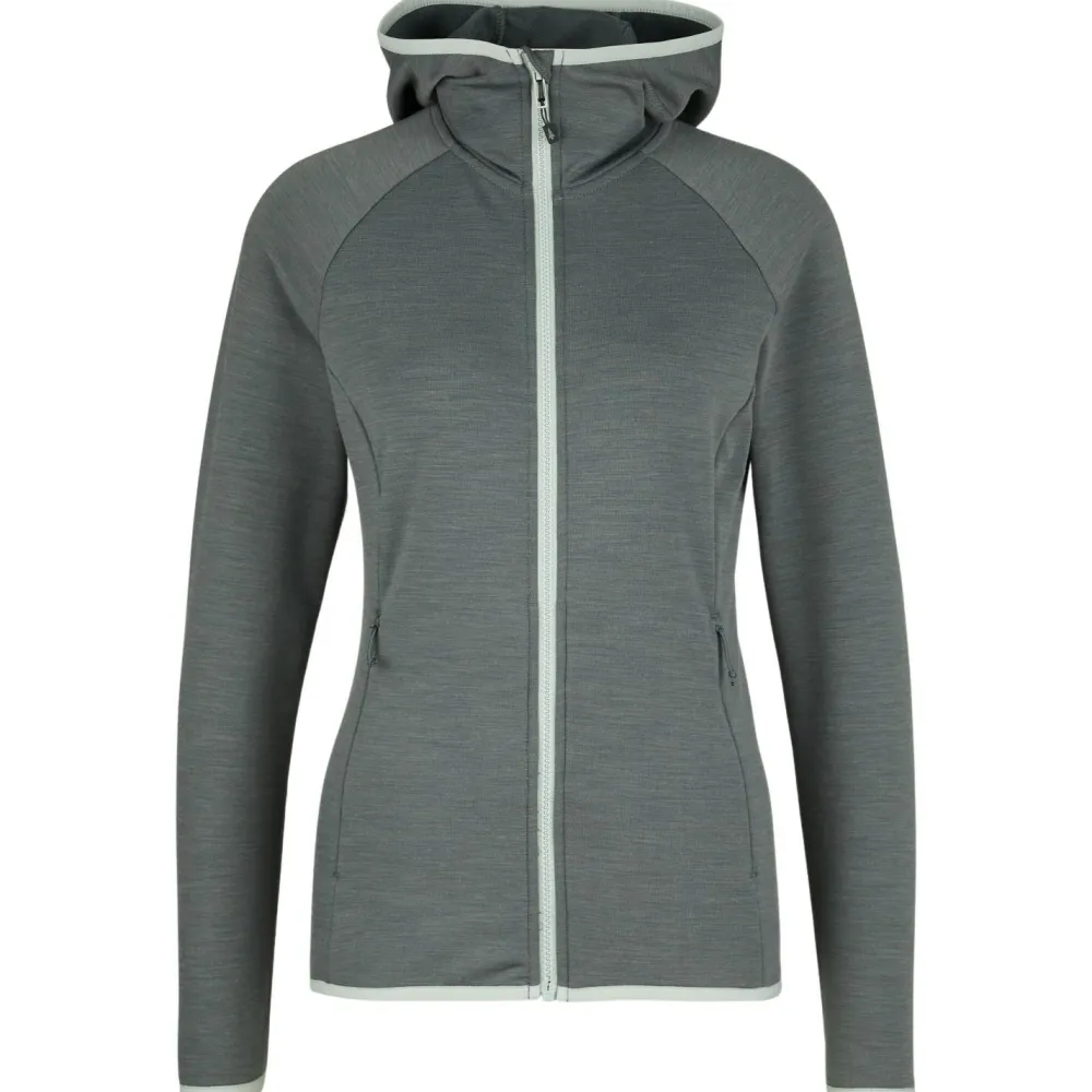 Heber Peak - Women's MerinoBlend SaplingHe. II Zip Hoody - Zip-Hoodie