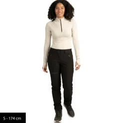 Heber Peak - Women's TimberHe. Winter Softshell Pants - Winterhose Black Clearance
