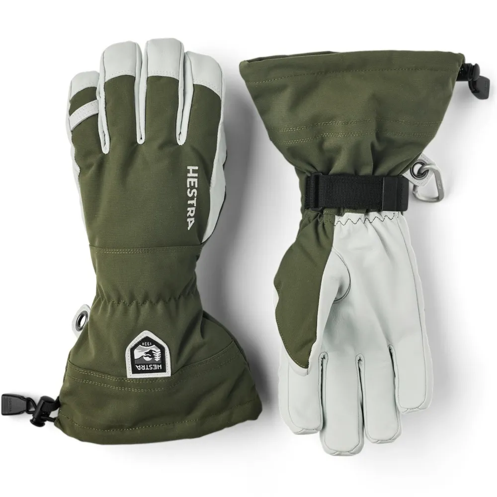 Hestra - Army Leather Heli Ski 5 Finger - Handschuhe Outlet