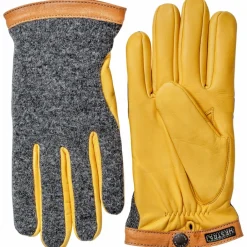 Hestra Alltagsbekleidung-- Deerskin Wool Tricot - Handschuhe