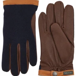 Hestra Alltagsbekleidung-- Deerskin Wool Tricot - Handschuhe