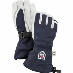 Hestra Skibekleidung|Skihandschuhe-- Kid's Army Leather Heli Ski 5 Finger - Handschuhe