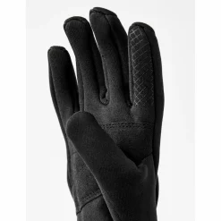 Hestra - Kid's Touch Point Fleece Liner Junior 5 Finger - Handschuhe Black Outlet