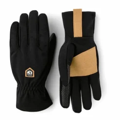 Hestra Handschuhe|Handschuhe-- Merino Windwool Liner 5 Finger - Handschuhe Black