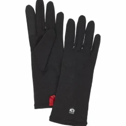 Hestra Alltagsbekleidung|Wanderbekleidung-- Merino Wool Liner Long 5 Finger - Handschuhe Black
