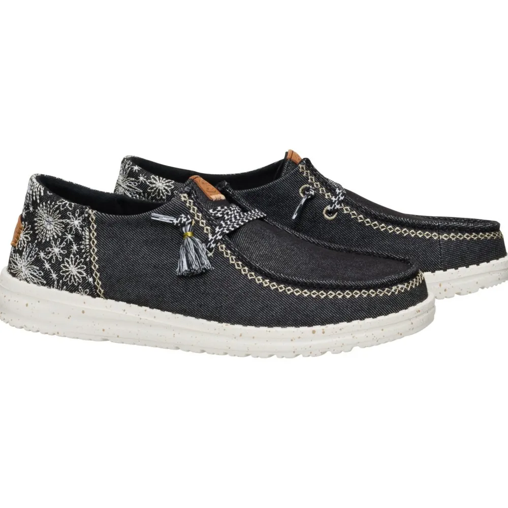 HeyDude - Women's Wendy Funk Embroidered Floral - Sneaker Discount