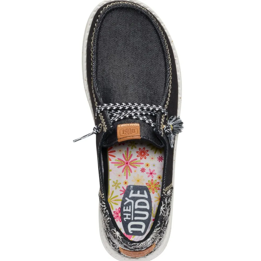 HeyDude - Women's Wendy Funk Embroidered Floral - Sneaker Discount