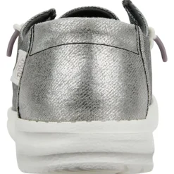 - Women's Wendy Metallic Sparkle - Sneaker < HeyDude Hot